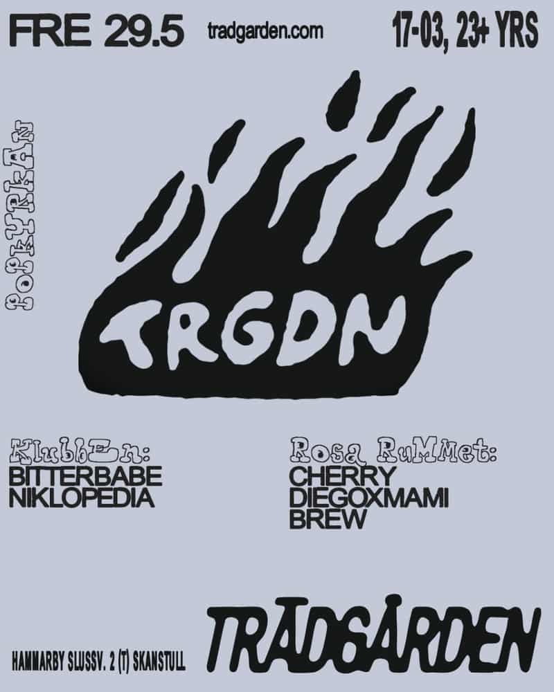 Image of event Bitterbabe, Niklopedia by Trädgården venue in Stockholm