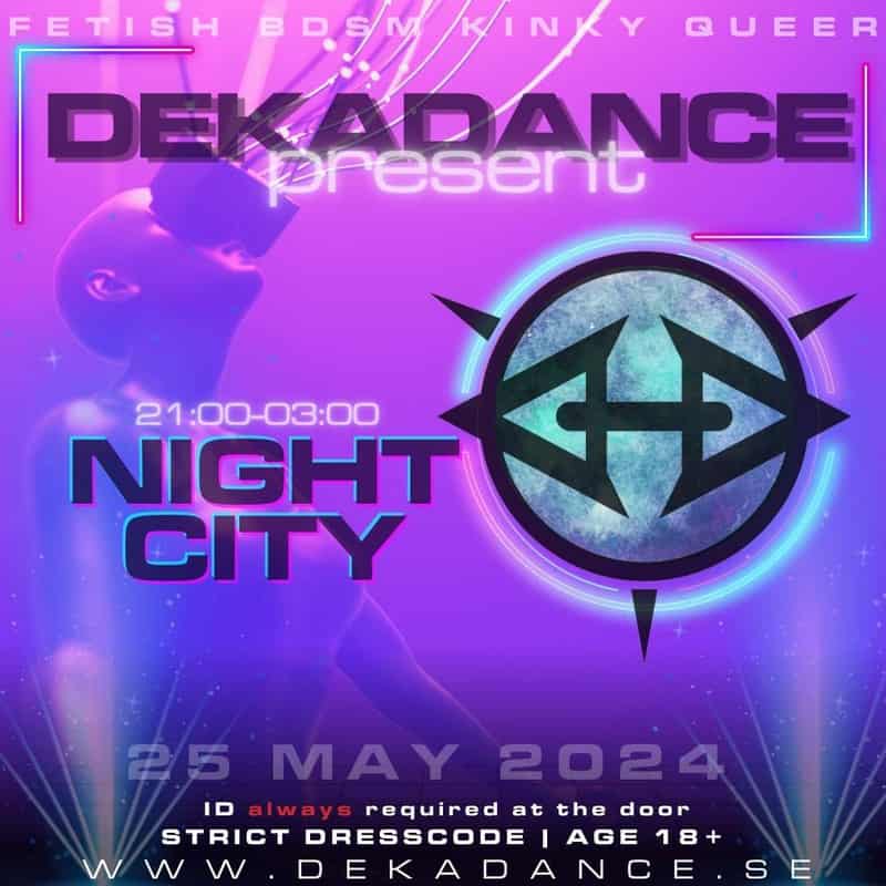Image of event Dekadance Night City 2024 by Dekadance venue in Stockholm