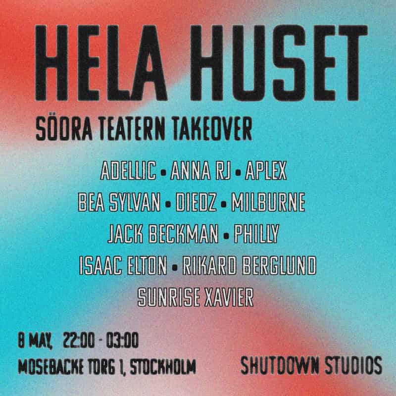 Image of event Södra teatern takeover by Södra Teatern venue in Stockholm