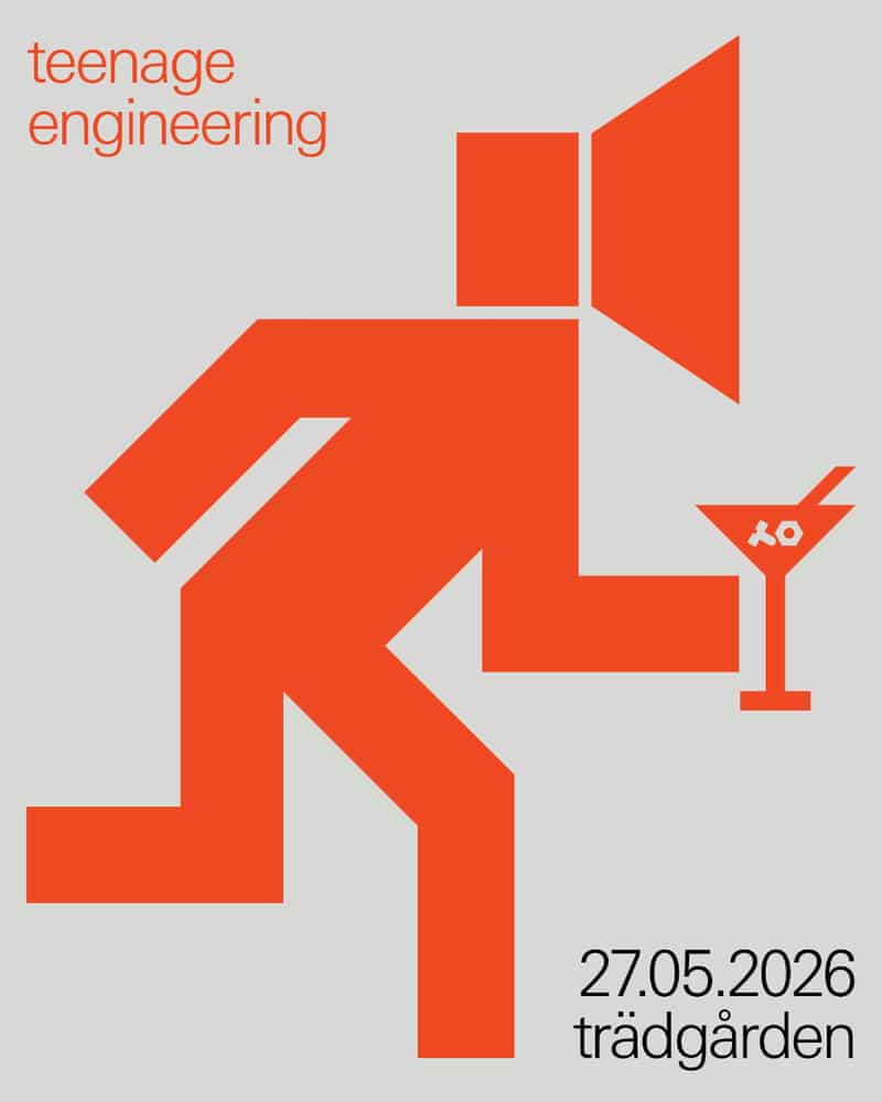 Image of event TEENAGE ENGINEERING presents: by Trädgården venue in Stockholm