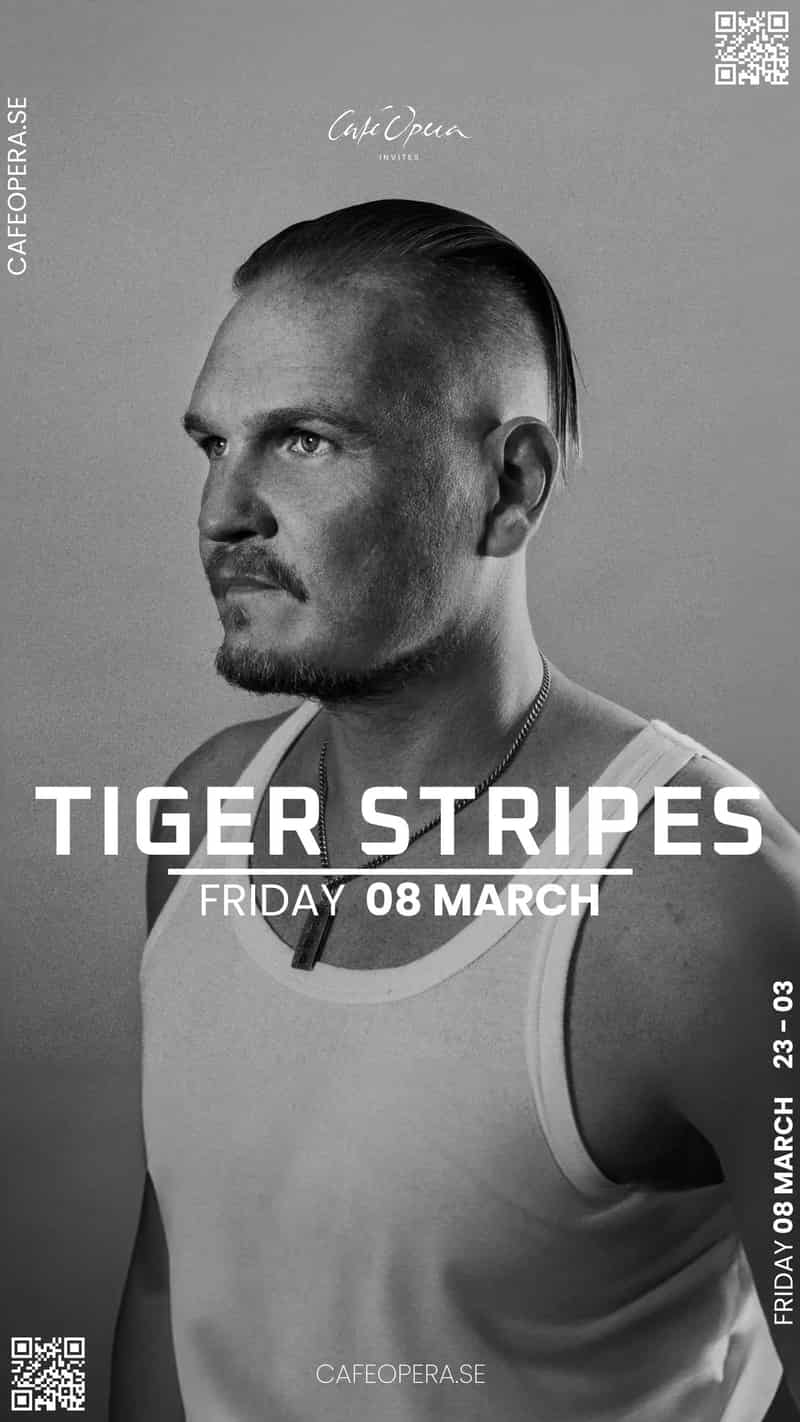 Image of event Tiger Stripes @ Cafe Opera by Café Opera venue in Stockholm