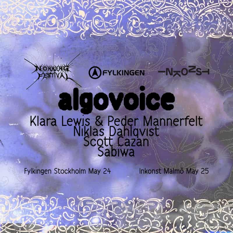 Image of event algovoice by FYLKINGEN venue in Stockholm