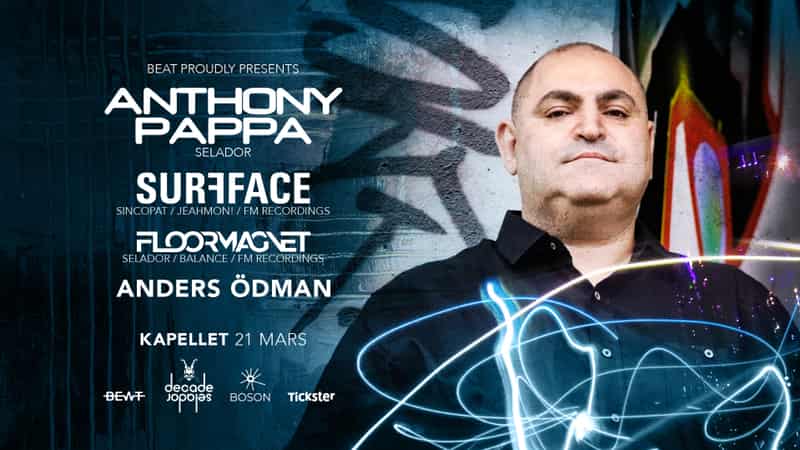 Image of event BEAT EP.4 - Anthony Pappa by Slakthuset venue in Stockholm