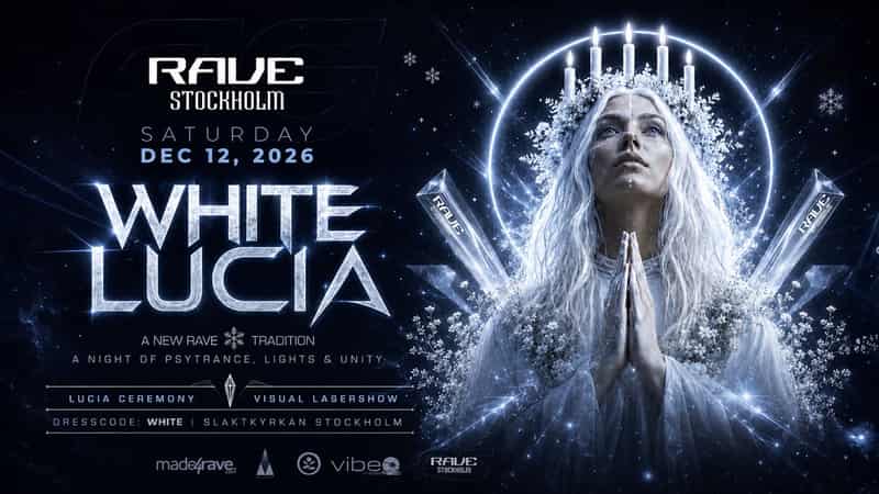 Image of event Rave Stockholm: White Lucia by SLAKTKYRKAN venue in Stockholm