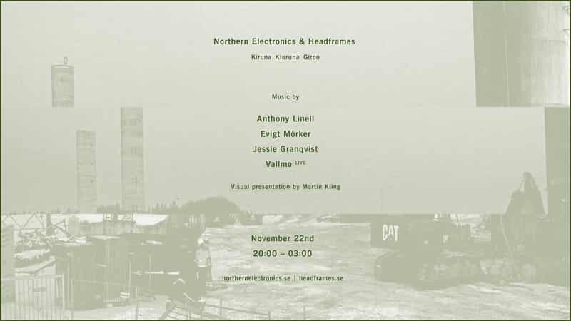 Image of event Northern Electronics & Headframes by TBA venue in Stockholm