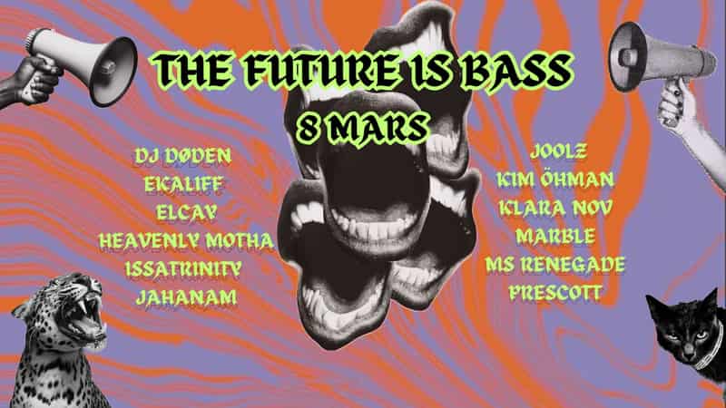 Image of event The Future Is Bass  by Guldfabriken studios venue in Stockholm