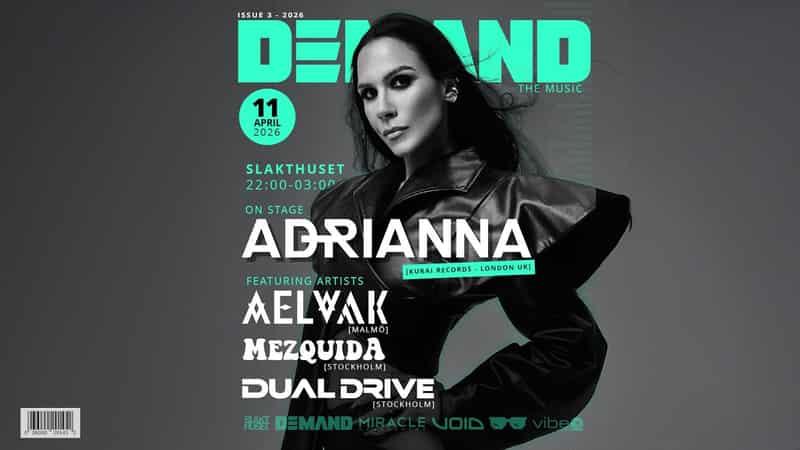 Image of event Demand w/ Adrianna (UK) by Slakthuset venue in Stockholm Image of event Demand w/ Adrianna (UK) by Slakthuset venue in Stockholm