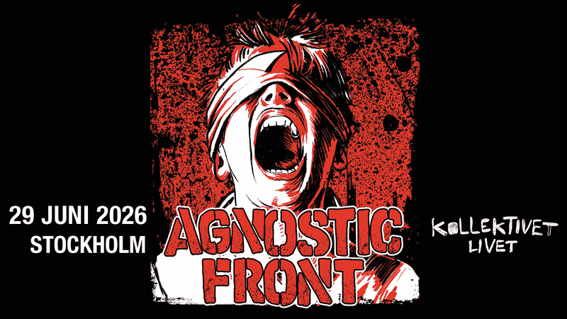 Image of event Agnostic Front by Kollektivet Livet venue in Stockholm Image of event Agnostic Front by Kollektivet Livet venue in Stockholm