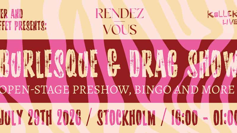 Image of event Rendez Vous - Pride Editon by Kollektivet Livet venue in Stockholm Image of event Rendez Vous - Pride Editon by Kollektivet Livet venue in Stockholm