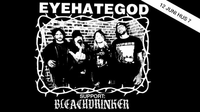 Image of event EYEHATEGOD + Bleachdrinker | Hus 7 by Hus 7 venue in Stockholm